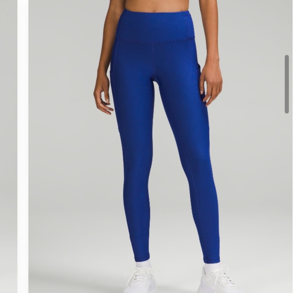 Fast and free high-rise fleece lined tight